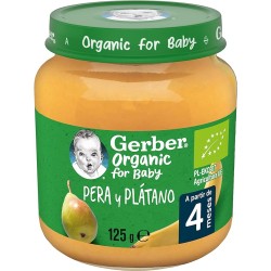 Gerber Potito Pera y Plátano